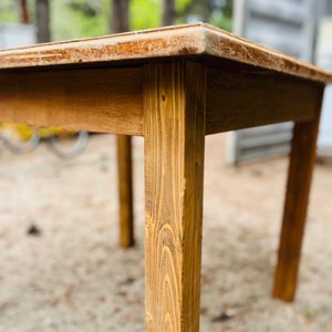 Mesa de Madera Rústica - imagen 3