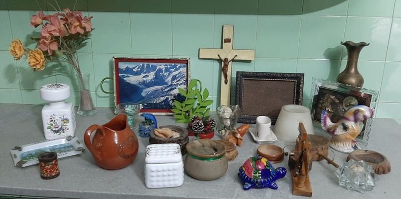 Lote de Adornos Varios y Objetos Decorativos