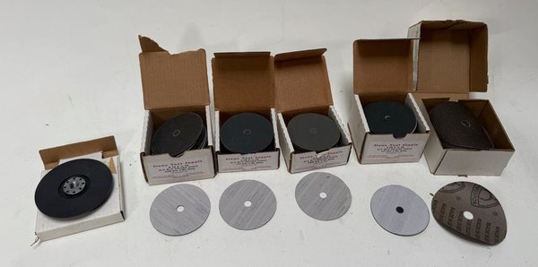Lote de Discos de Lija y Adaptador para Amoladora - imagen 1