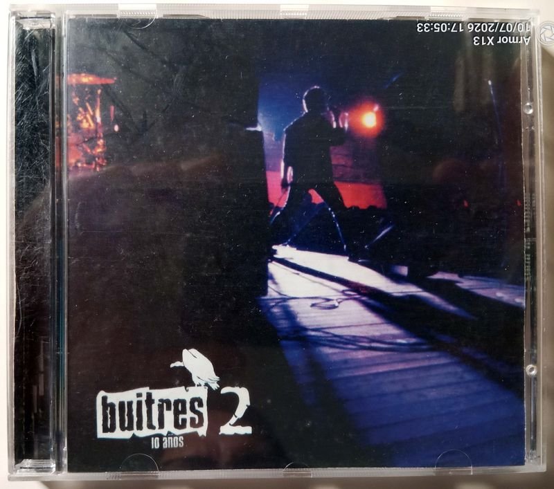 CD "10 Años 2" de Buitres - Bizarro Records (Año 2000)