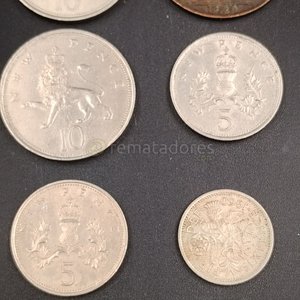 Lote de 6 monedas antiguas de colección - imagen 5