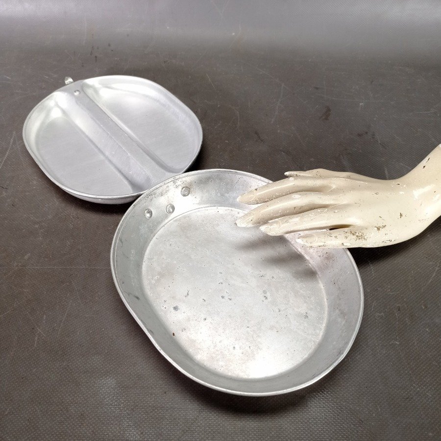 Plato de campamento en aluminio de excelente estado - imagen 5