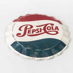 Lote anterior: Cartel Metálico Pepsi-Cola Vintage - 56.5 cm
