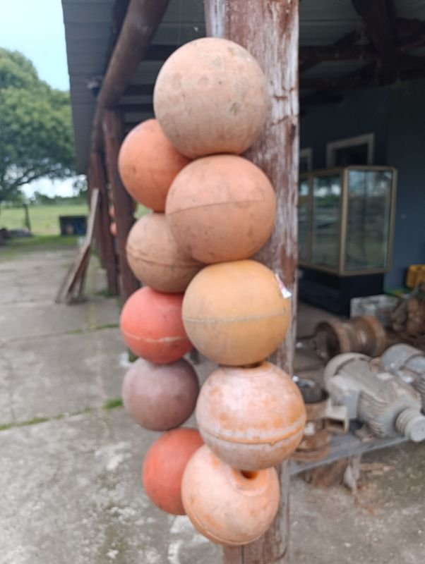 Lote de 10 Boyas Náuticas Usadas - Diámetro 20 cm
