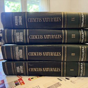 Colección Completa 4 Tomos Ciencias Naturales Editorial Bruguera Edición de Lujo - imagen 2