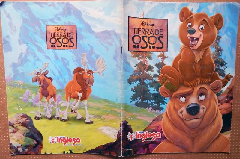 Álbum de Figuritas Tierra de Osos Disney 2005 Tienda Inglesa con 91 Figuritas