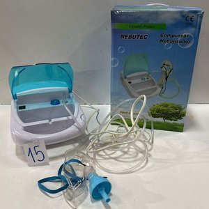 Lote siguiente: Nebulizador Nebutec Blanco y Celeste con Máscara