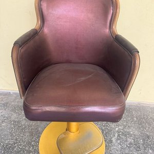 Butaca Giratoria 360° Base Dorada Metálica - imagen 2