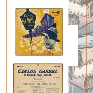 Vinilo Carlos Gardel "El Bronce Que Sonríe" Vol. 42 Odeón Arg 1964 - imagen 2