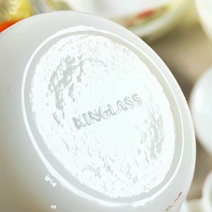 Lote de Vajilla de Vidrio Blanco y Melamina: Tazas, Platillos, Azucarero y Pocillos - imagen 4