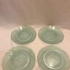 Lote de 4 Platos Redondos de Vidrio Templado con Diseño - imagen 3