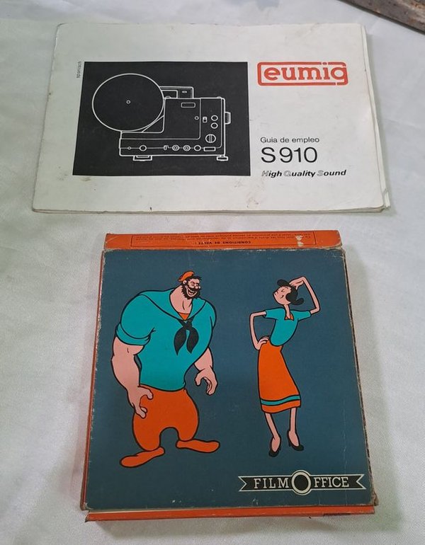 Proyector de películas Super 8 Eumig modelo S912 GL con sonido - imagen 3
