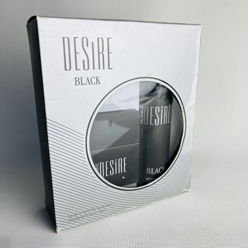 Lote siguiente: Perfume y desodorante para hombre Desire Black NUEVO en Caja