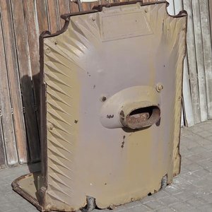 Antigua Estufa a Leña Francesa de Hierro Fundido "Le Chaboche" - imagen 12