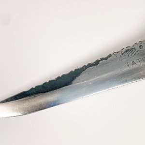 Cuchillo de Acero con Mango de Madera y Vaina - imagen 5