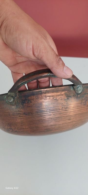Sarten de cobre en excelente condición - imagen 11