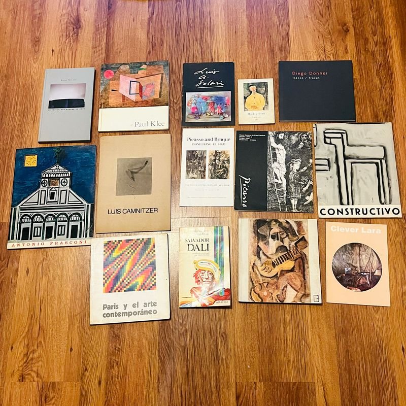 Lote de 14 Libros, Revistas y Suplementos de Arte y Pintura