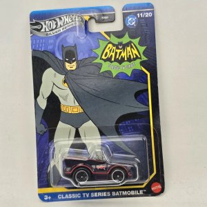 Hot Wheels Batimovil Classic TV Series Edición Plata - imagen 1