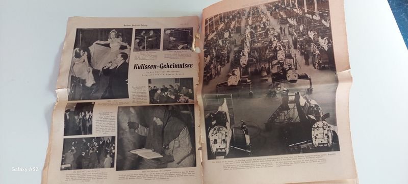 Diario alemán antiguo del año 1940 - imagen 2