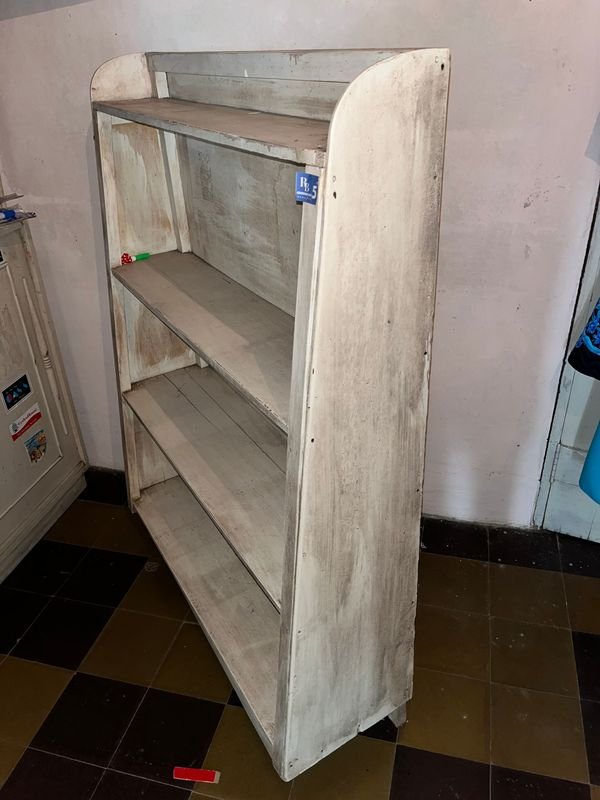 ESTANTERIA DE MADERA BLANCA - imagen 3