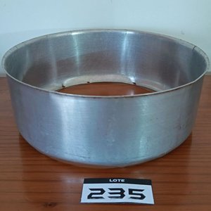 Colador Cuadrado Antiguo de Aluminio con Asas de Baquelita y Base Desmontable - imagen 7