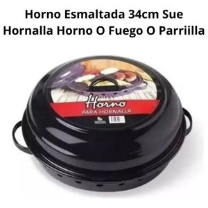 Brasero Horno Esmaltado Sue 34cm para Hornalla o Parrilla - imagen 4
