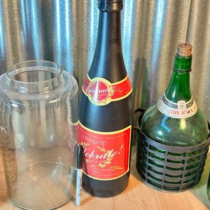 Lote de Damajuaanas, frasco(con detalle) Botella plástica - imagen 4