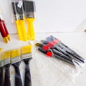 Set de 6 Pinceles para Pintura Varios Tamaños y Colores - imagen 4
