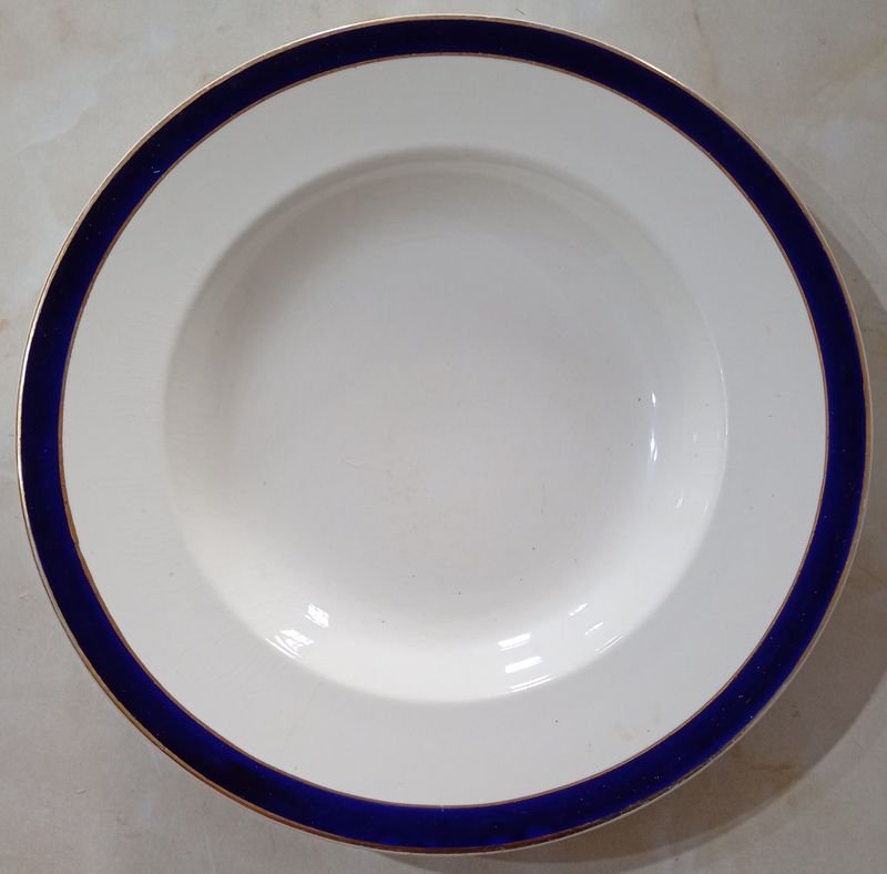 Platos de porcelana Alfred Meakin, estilo Blue Derby - imagen 3
