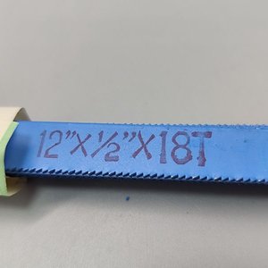 Lote de 12 Hojas de Sierra para Metal, 12 Pulgadas, 18 Dientes por Pulgada - imagen 4