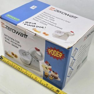 Batidora Zerowatt con Bowl Rotativo Modelo 500264 Nueva - imagen 4