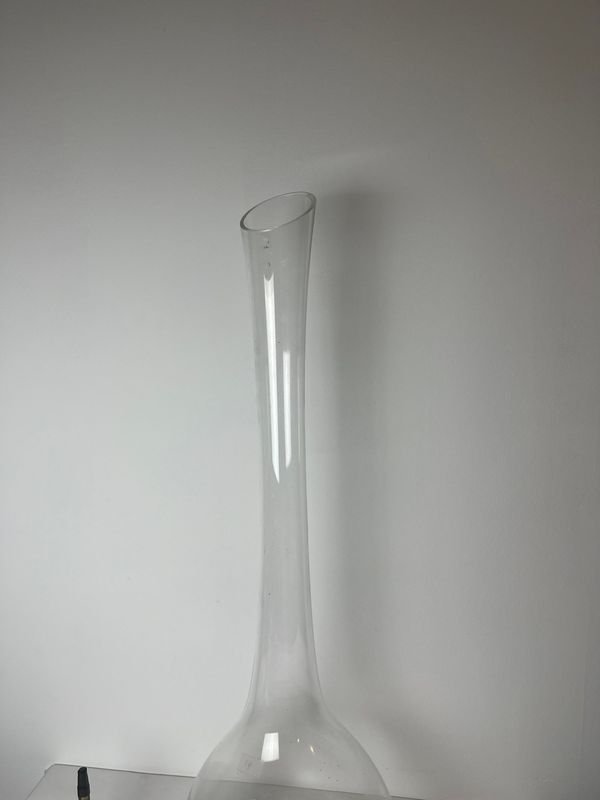 Vaso de cristal claro y elegante - imagen 6