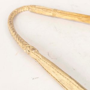 Rebenque de Cuero Trenzado Artesanal - 76 cm - imagen 2