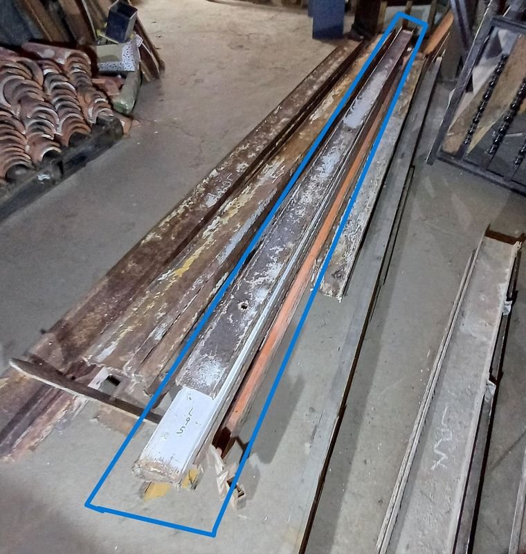Vigas de hierro para construcción