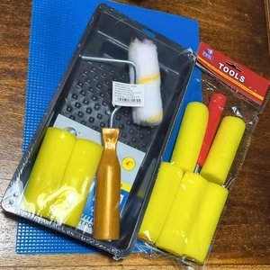 Lote siguiente: Set de Rodillos para Pintar con Mango Dorado y Accesorios