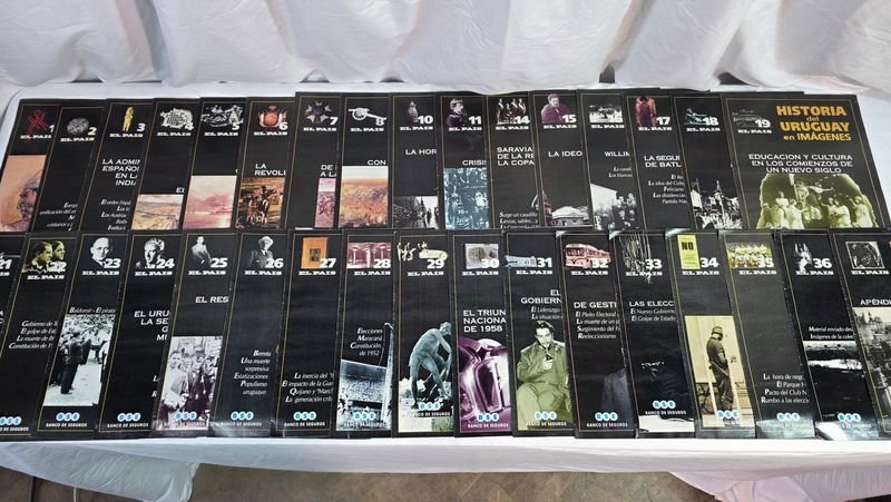Colección 33 Fascículos Historia del Uruguay en Imágenes - Banco de Seguros del Estado