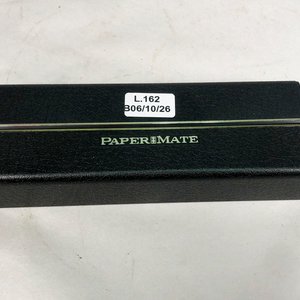 Lapicera Papermate Verde con Estuche Abatible Negro y Dorado - imagen 2