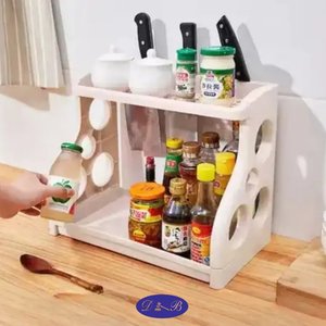 Organizador de Mesada o Cocina de Plástico Beige - imagen 3