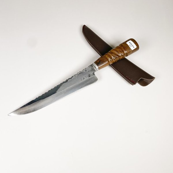 Cuchillo de Acero con Mango de Madera y Vaina - imagen 1