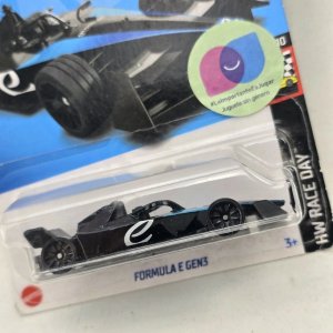 Hot Wheels Fórmula E Gen3 Negro - imagen 2