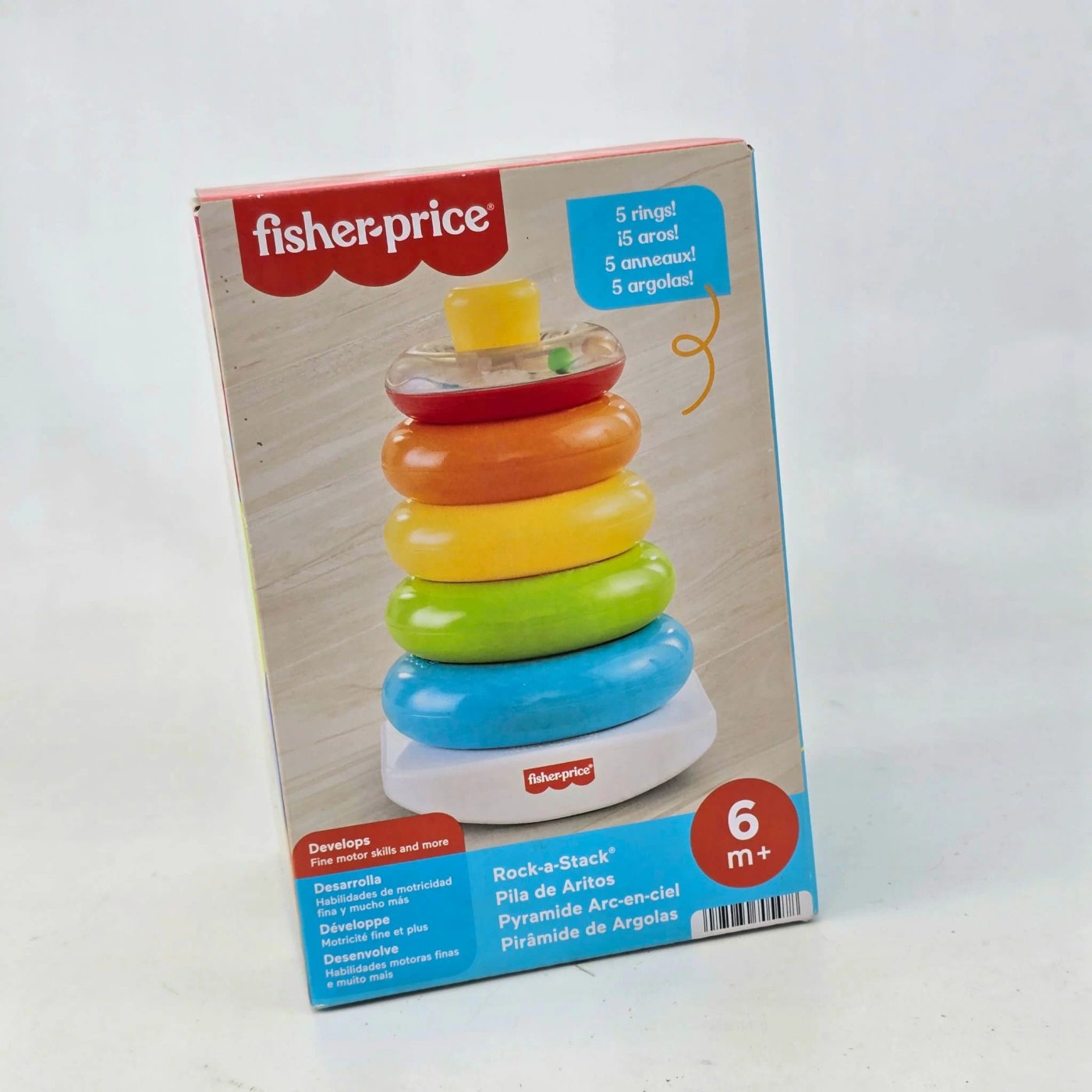 Lote anterior: Juguetes Fisher-Price Rock-a-Stack para niños
