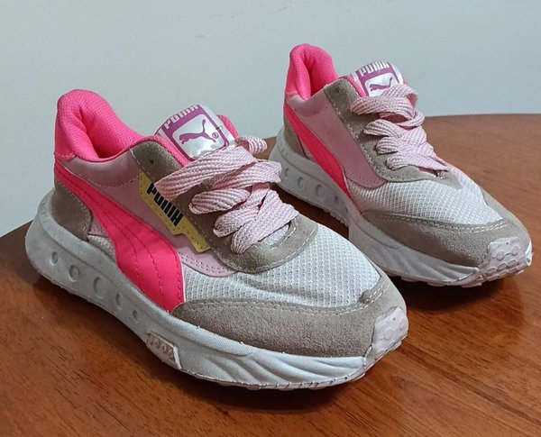 Championes Puma Niña Talle 34 Sin Uso