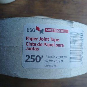 Cinta de Papel para Juntas Sheetrock USG - 8 Unidades - imagen 1