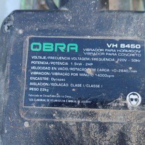 Vibrador para Hormigón Obra VH 8450 2 HP con Manguera de 4m - imagen 3