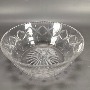 Centro de Mesa de Cristal Hialino con Diseños Tallados - imagen 8
