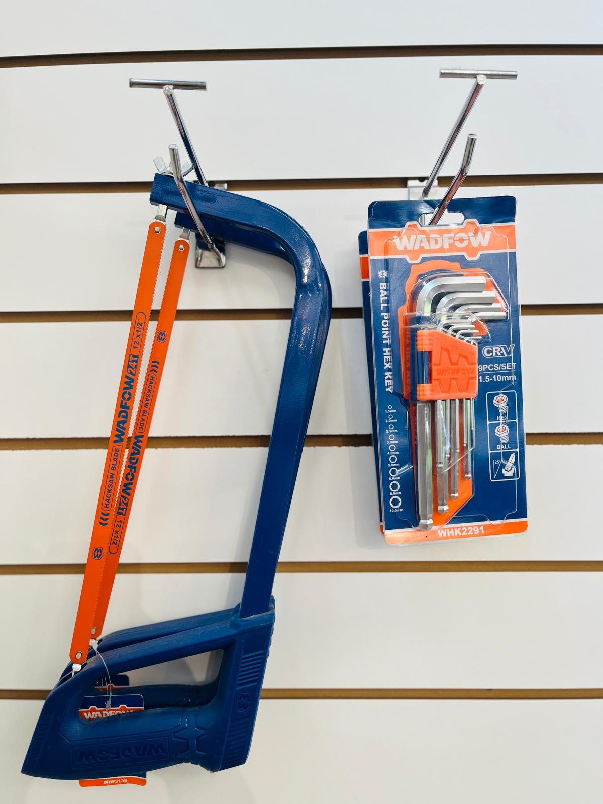 Arcos de Sierra Wadfow 12” y Kit de Llave Allen Bola CR-V