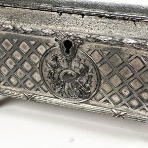 Caja Alhaja Metálica WMF con Llave y Forro Interior - imagen 3