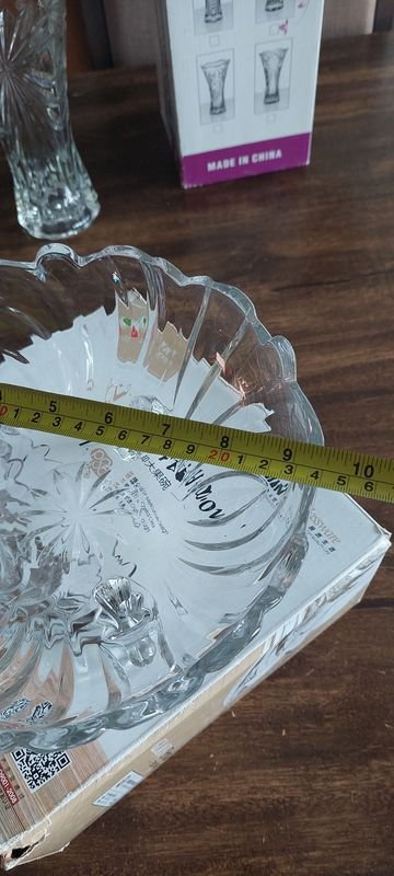 Crystal Bowl con Manijas de Cristal - imagen 3