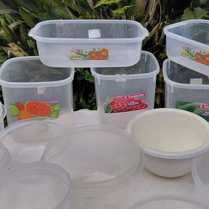 Lote de 25 Recipientes Plásticos Transparentes sin Tapa - imagen 2