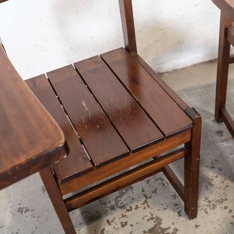 Cuatro sillas de madera 'Delfino Alvarez' en excelente condición - imagen 2